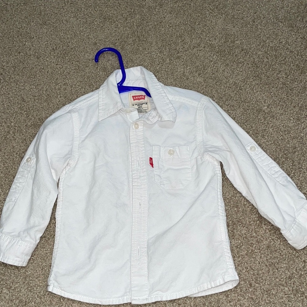 Boys levi button up